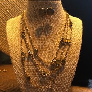 Monet Necklace and Earrings